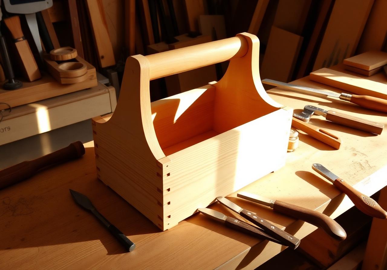 23 Easy Small Wood Projects for Beginners weekend caddy
